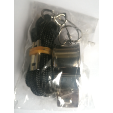 Metal Whistle with Nylon Band